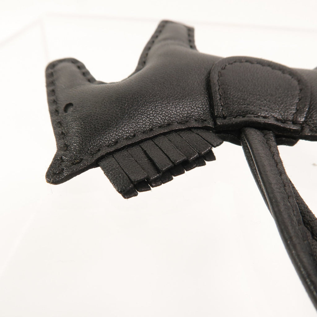Hermès Rodeo PM · Noir · Lambskin Charm