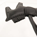 Hermès Rodeo PM · Noir · Lambskin Charm