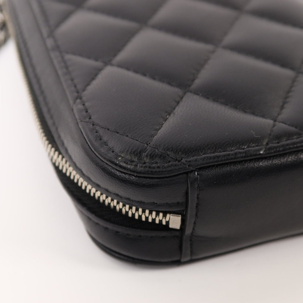 Chanel CC Phone Bag · Calfskin · Chain Strap