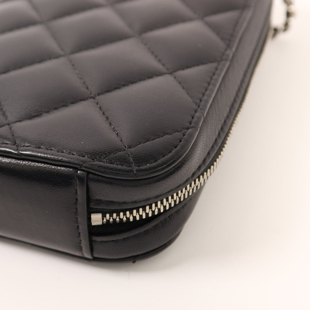 Chanel CC Phone Bag · Calfskin · Chain Strap