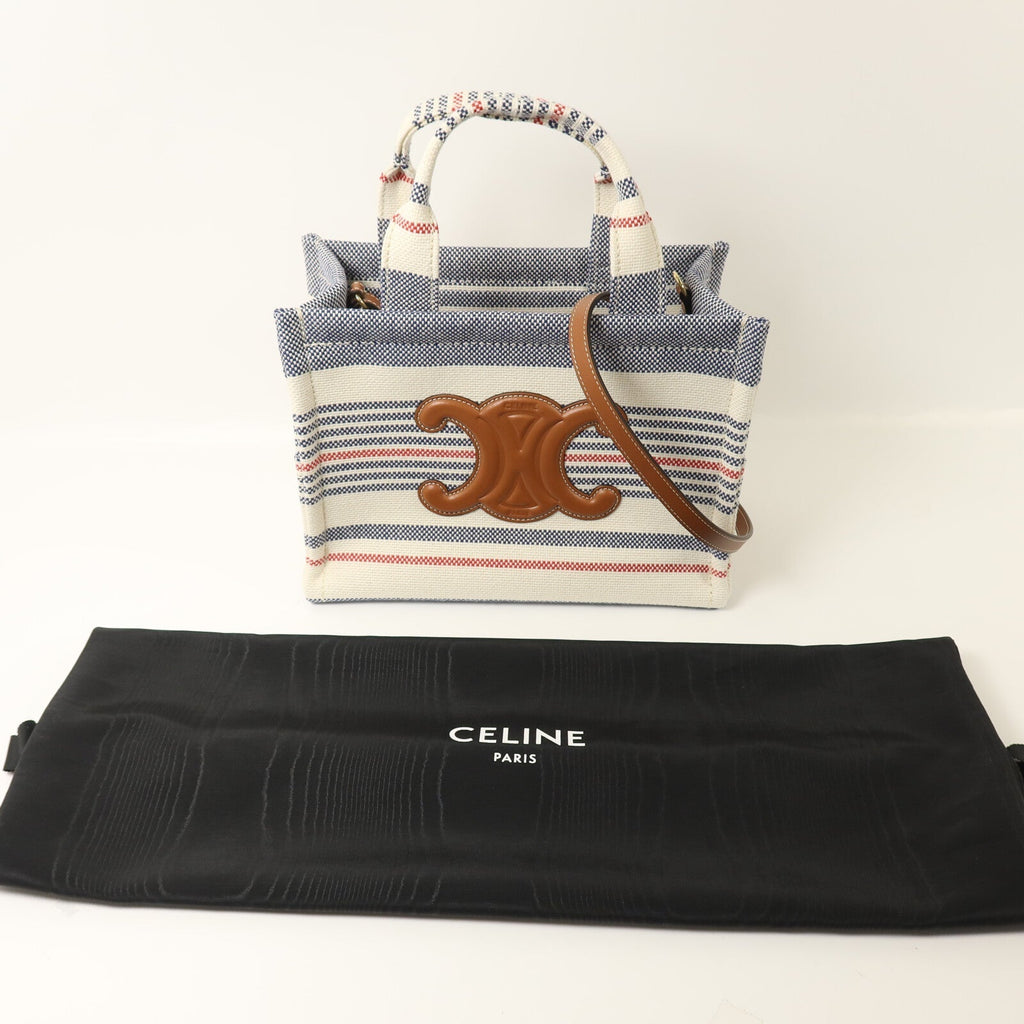 Celine Cabas Thais Small · Canvas