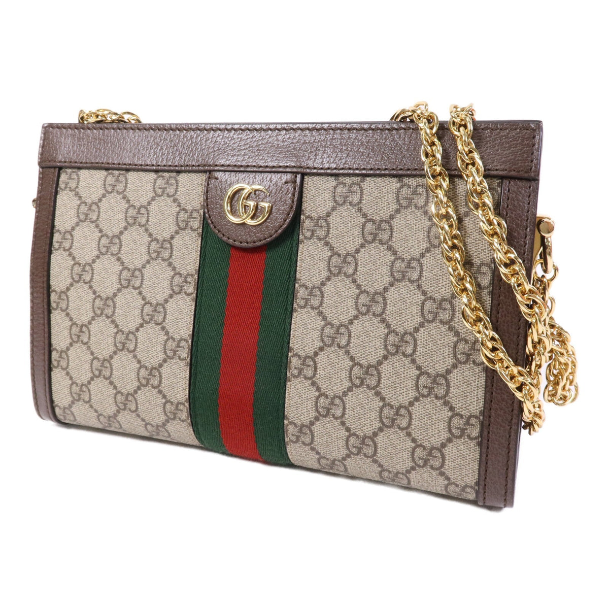 Gucci Ophidia GG · Canvas Chain Bag