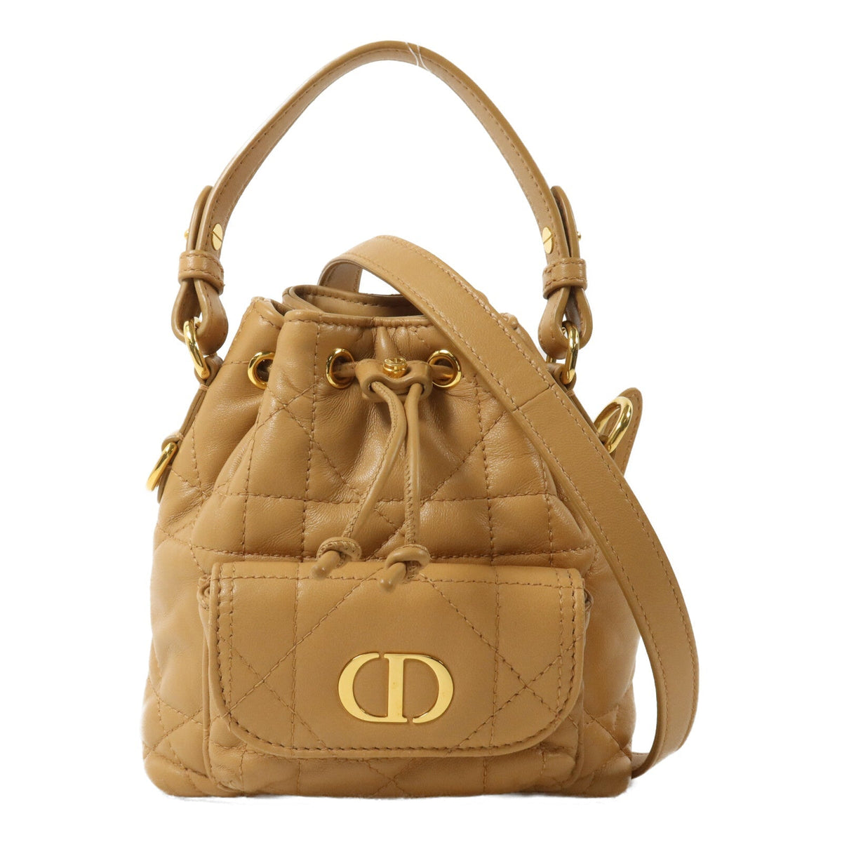 Dior Nano Caro Bucket · Calfskin