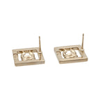 CHANEL CC Earrings · Metal
