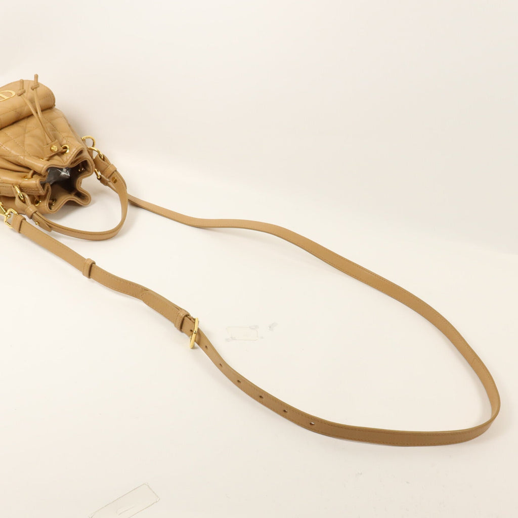 Dior Nano Caro Bucket · Calfskin