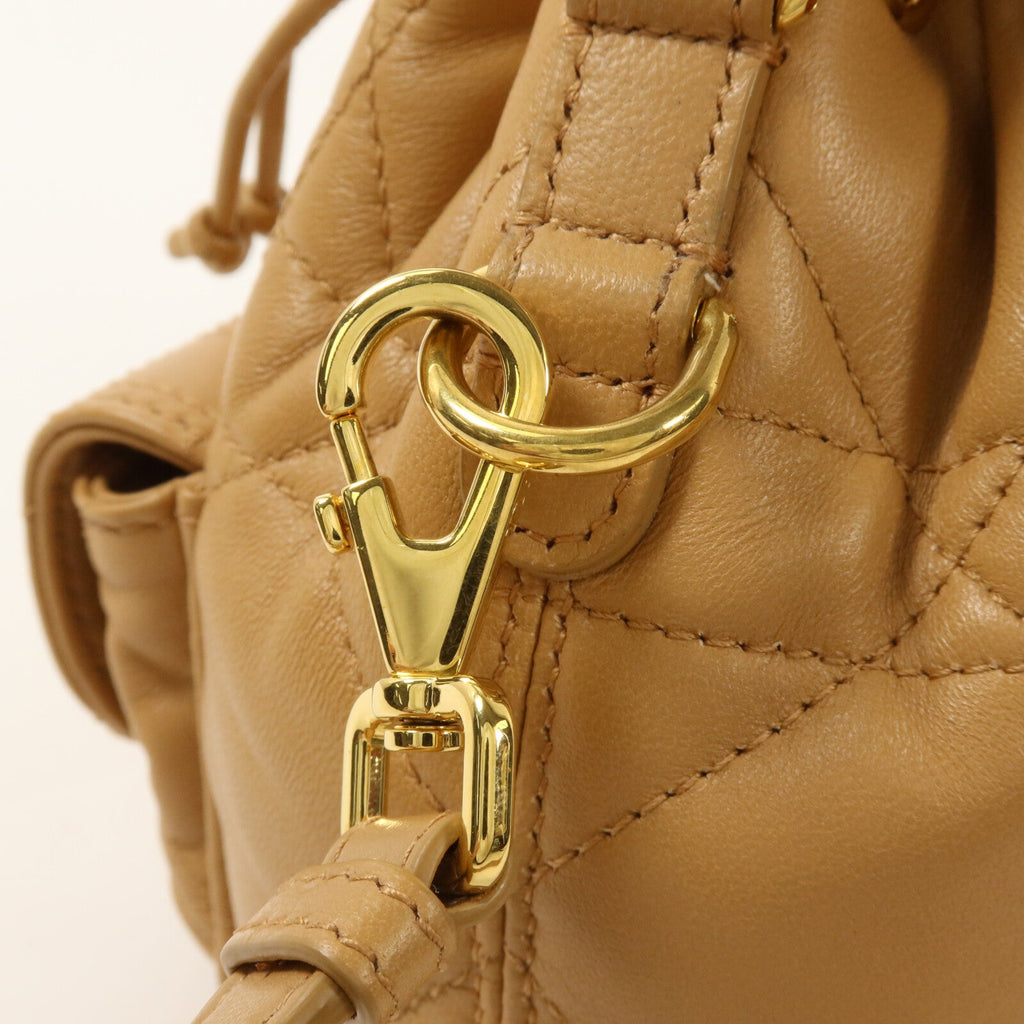 Dior Nano Caro Bucket · Calfskin