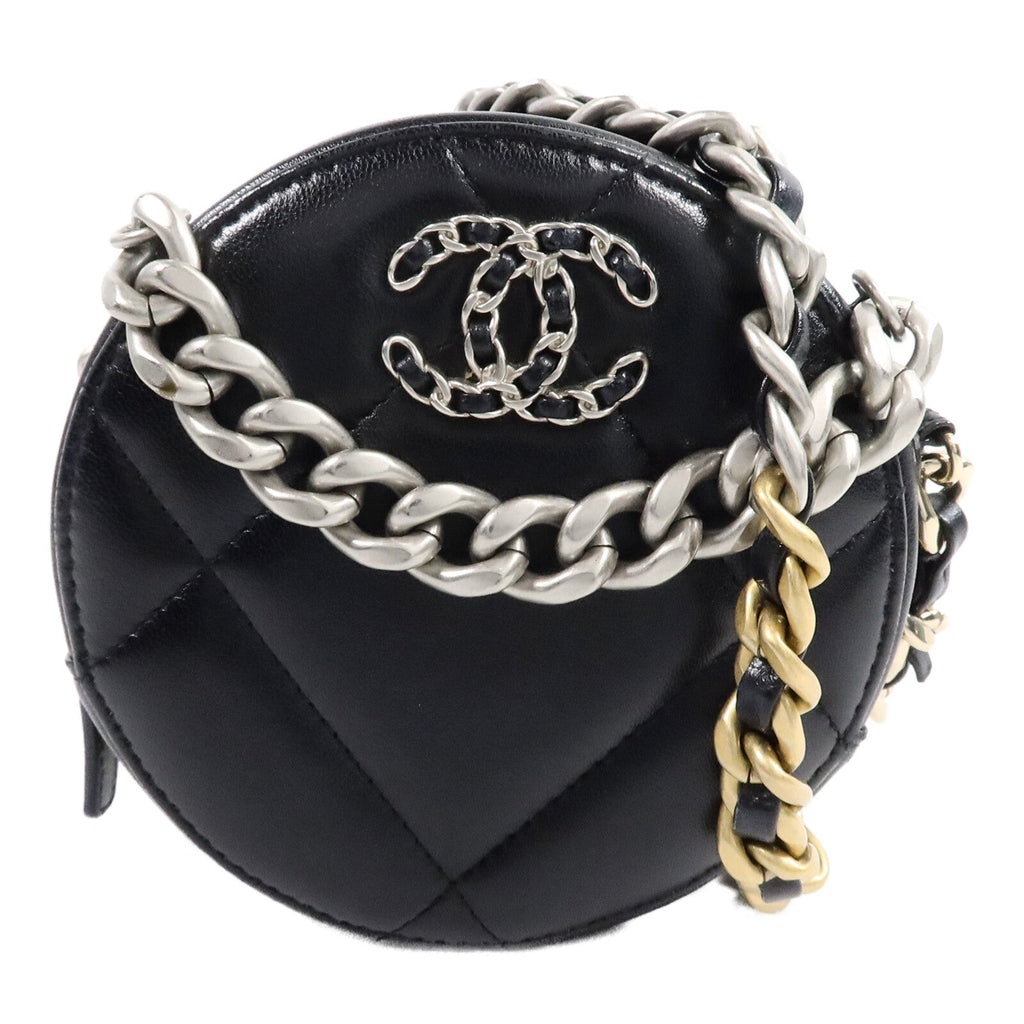 Chanel 19 Round · Lambskin