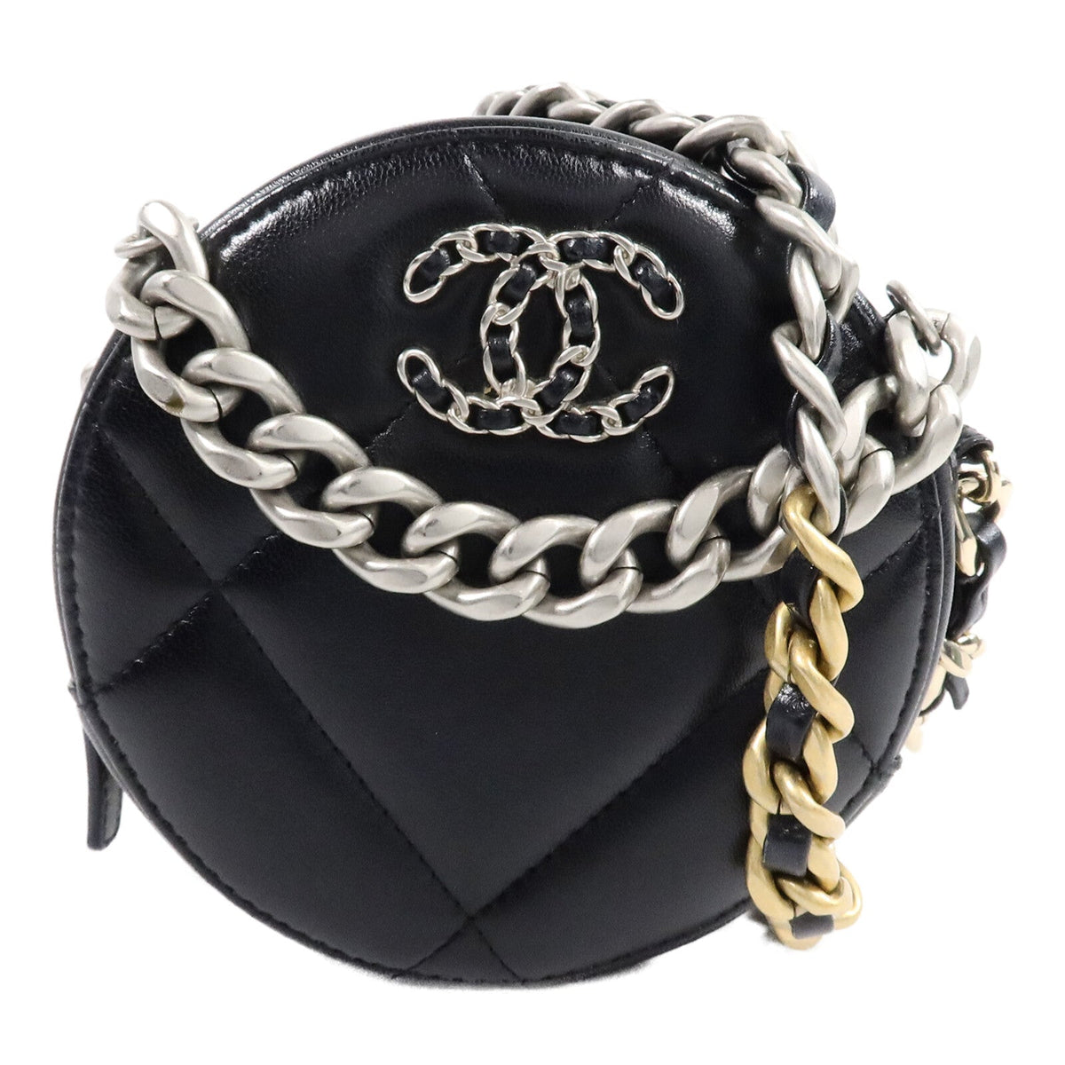 Chanel 19 Round · Lambskin