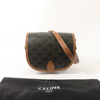 Celine Folco · Coated Canvas Shoulder Bag
