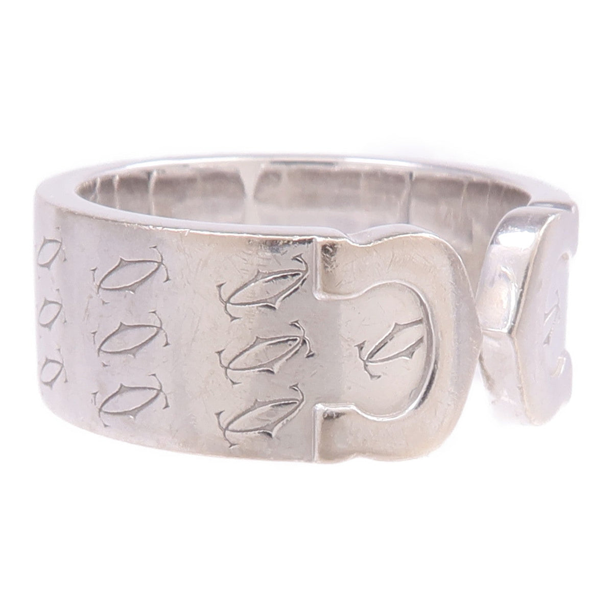 Cartier C2 Ring · 18K White Gold