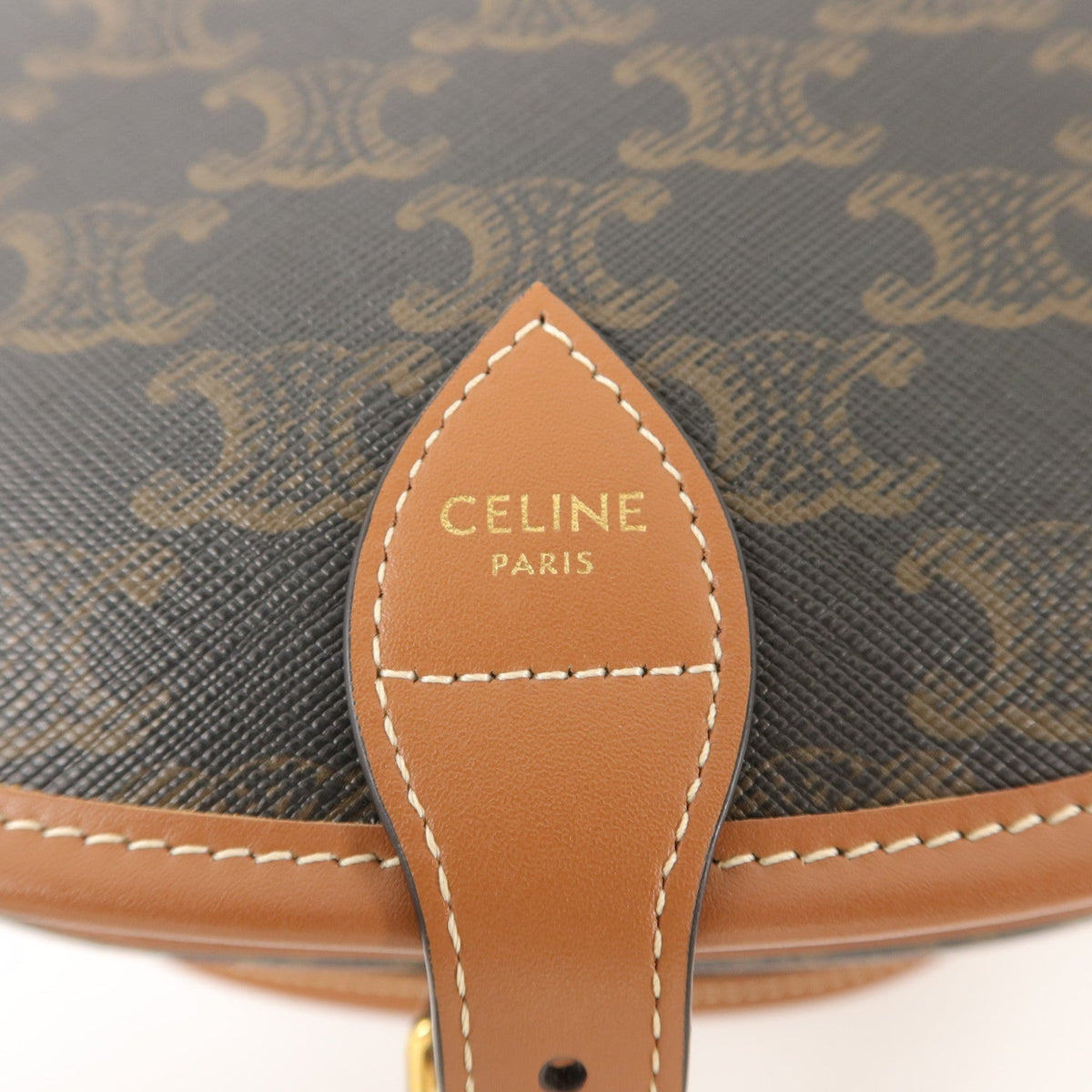Celine Folco · Coated Canvas Shoulder Bag