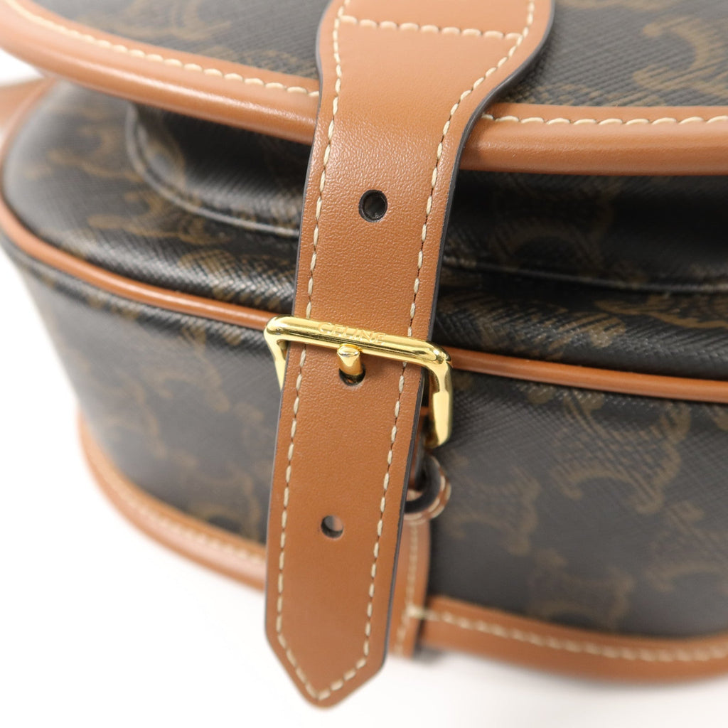 Celine Folco · Coated Canvas Shoulder Bag