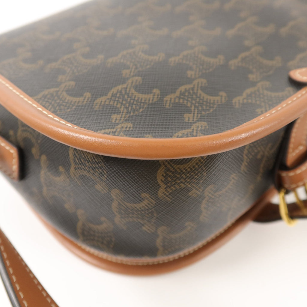 Celine Folco · Coated Canvas Shoulder Bag