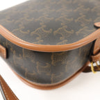 Celine Folco · Coated Canvas Shoulder Bag