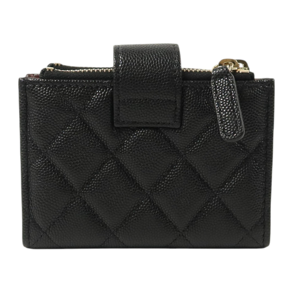 CHANEL Calfskin Card & Coin Case