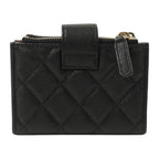 CHANEL Calfskin Card & Coin Case