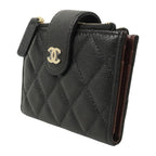 CHANEL Calfskin Card & Coin Case