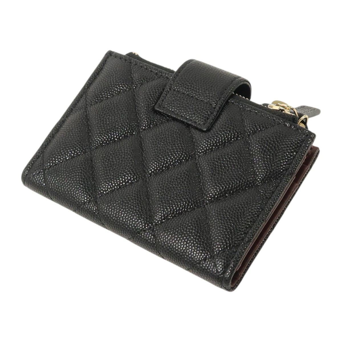 CHANEL Calfskin Card & Coin Case