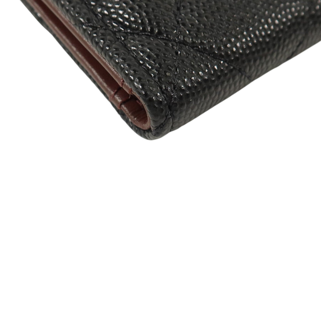 CHANEL Calfskin Card & Coin Case