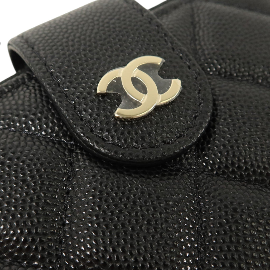 CHANEL Calfskin Card & Coin Case
