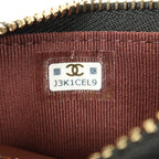 CHANEL Calfskin Card & Coin Case