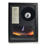 Genuine Nantan Meteorite in Glass Display Box