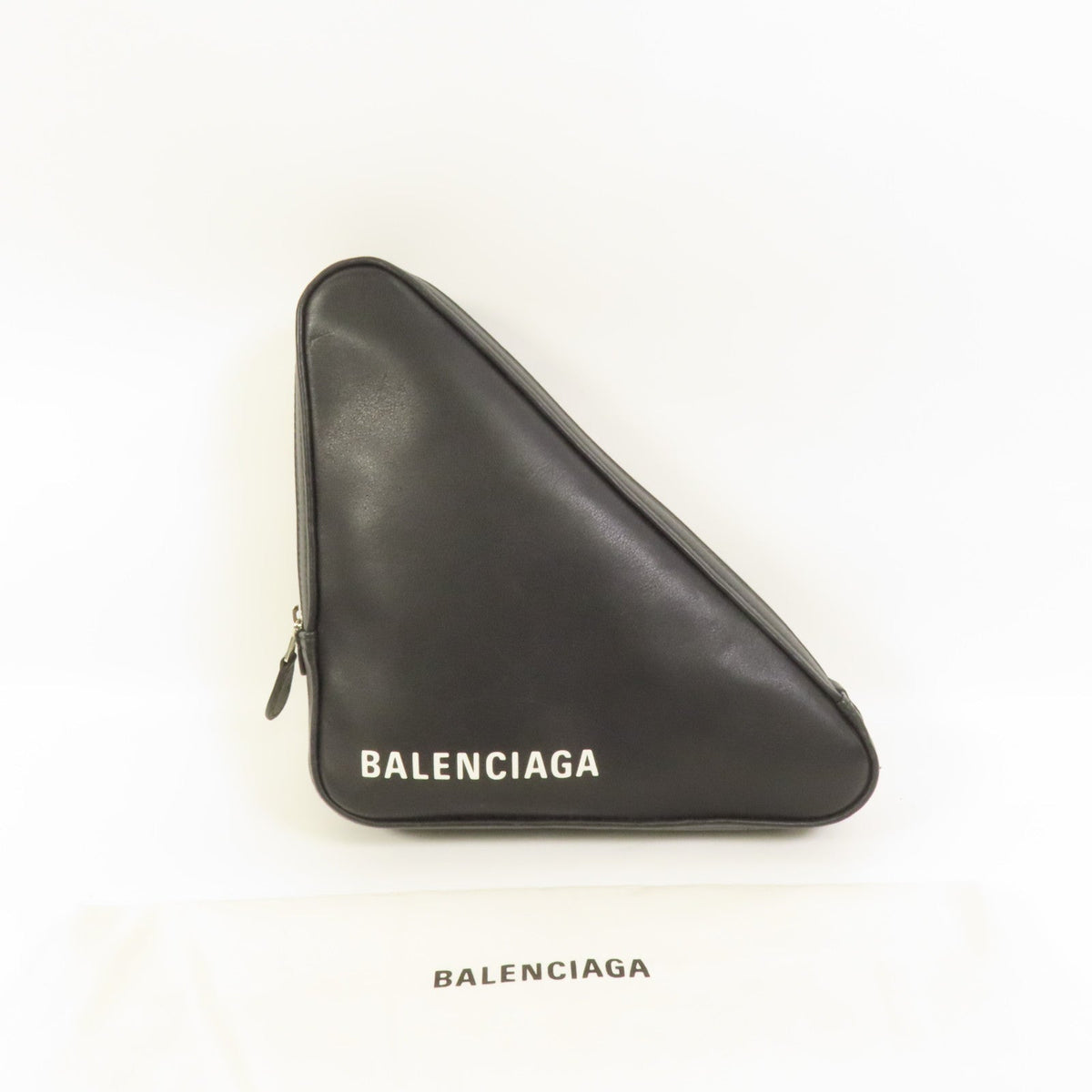 Balenciaga Triangle Clutch · Calfskin