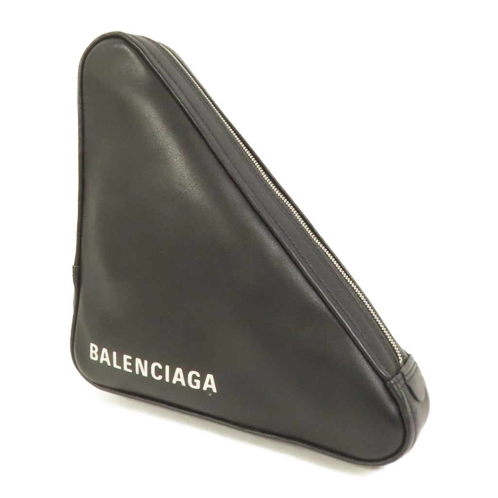 Balenciaga Triangle Clutch · Calfskin