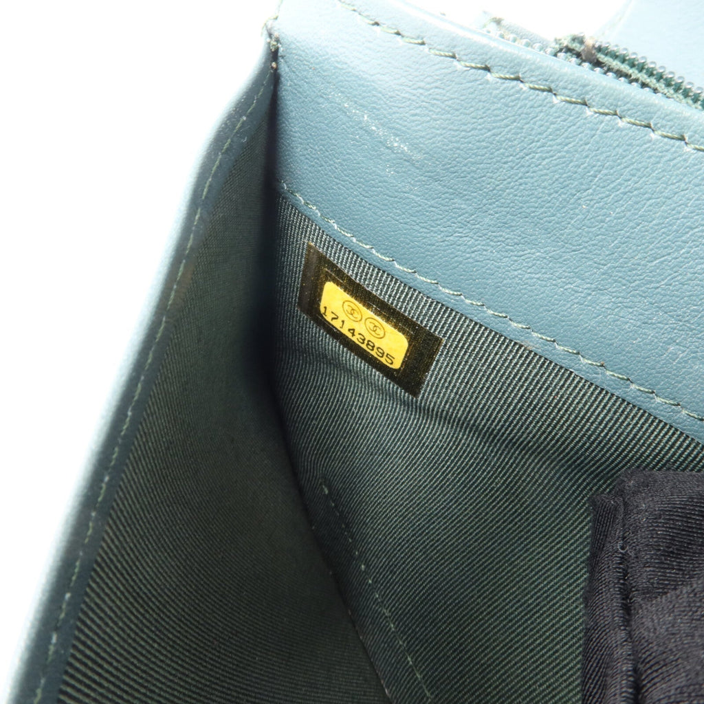 Chanel Classic Flap · Calfskin · Long Wallet