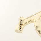 Chanel CC Brooch · PVC & Gold Metal