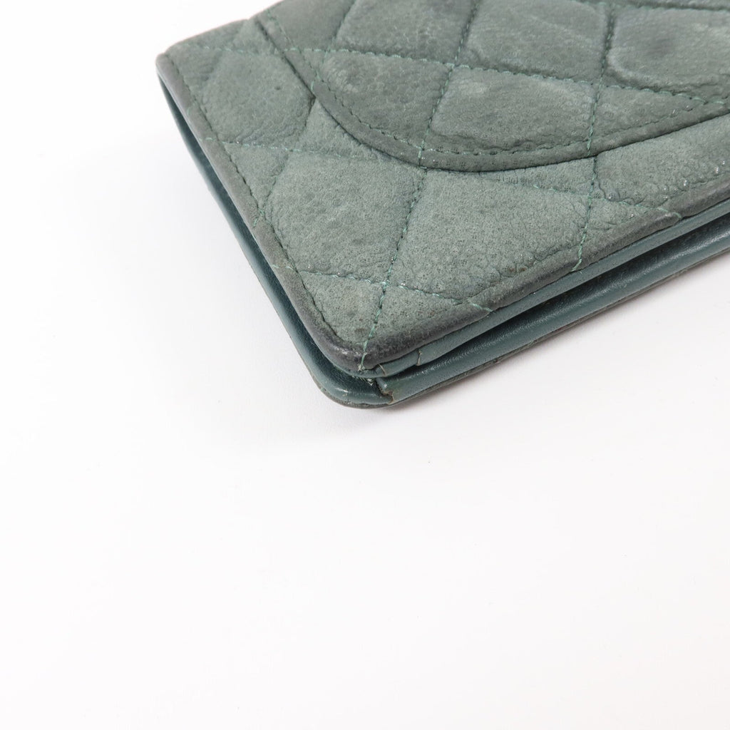 Chanel Classic Flap · Calfskin · Long Wallet