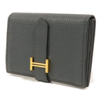 Hermès Bearn Mini · Chèvre · Gris Misty