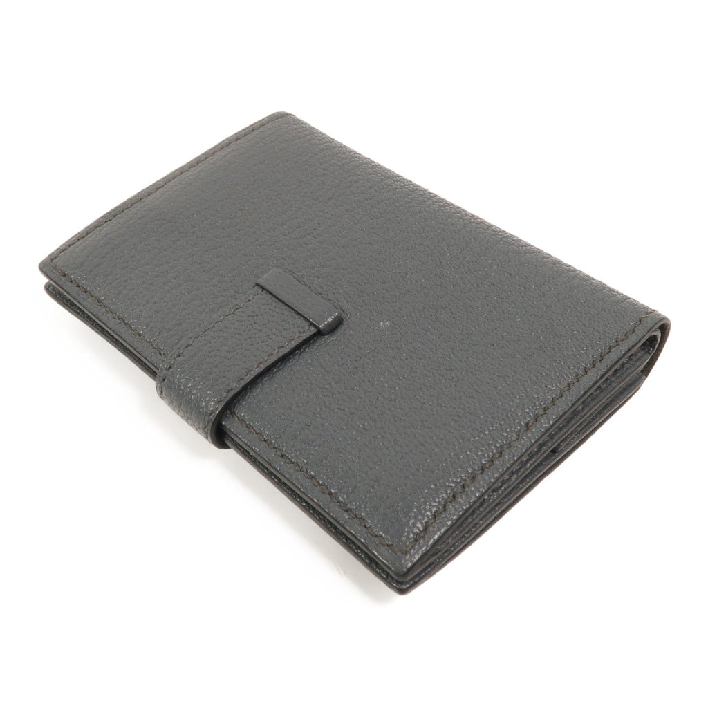 Hermès Bearn Mini · Chèvre · Gris Misty