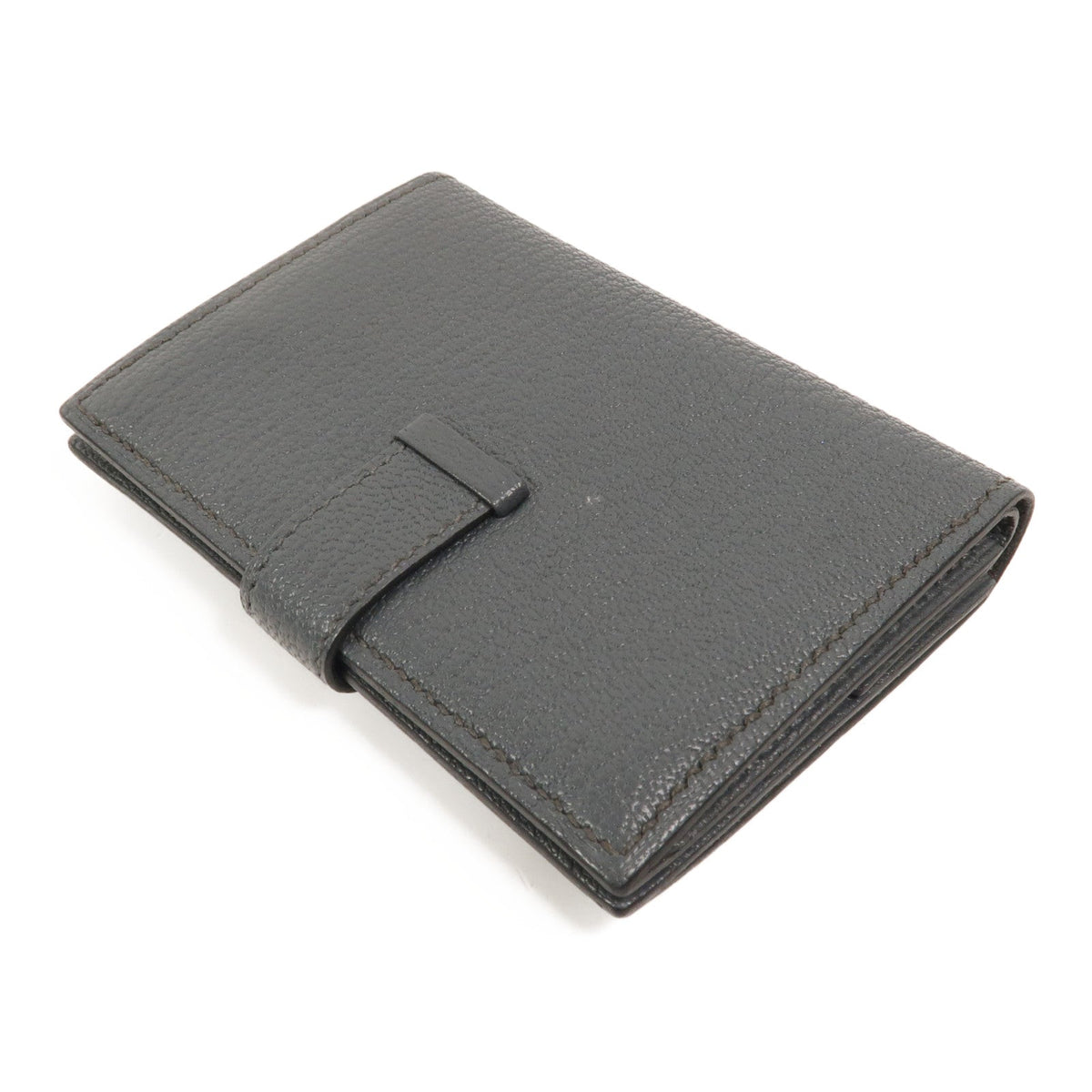 Hermès Bearn Mini · Chèvre · Gris Misty