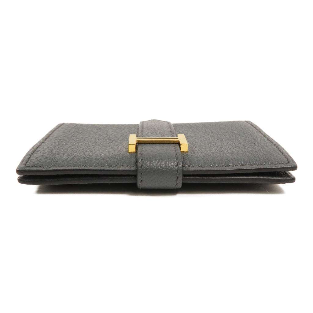 Hermès Bearn Mini · Chèvre · Gris Misty