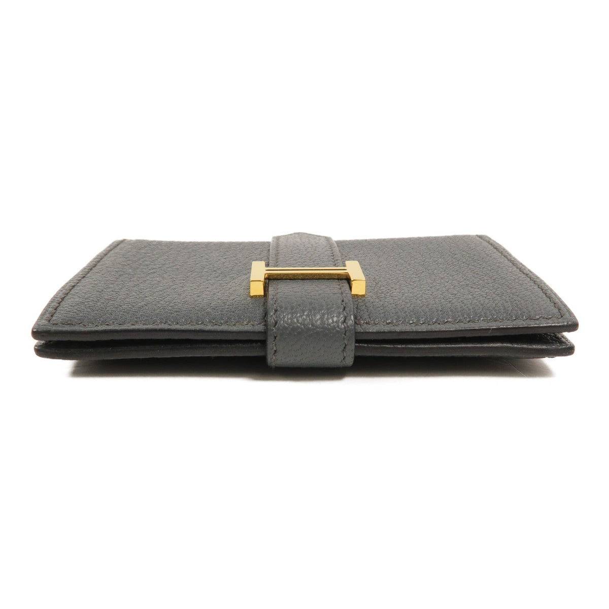 Hermès Bearn Mini · Chèvre · Gris Misty