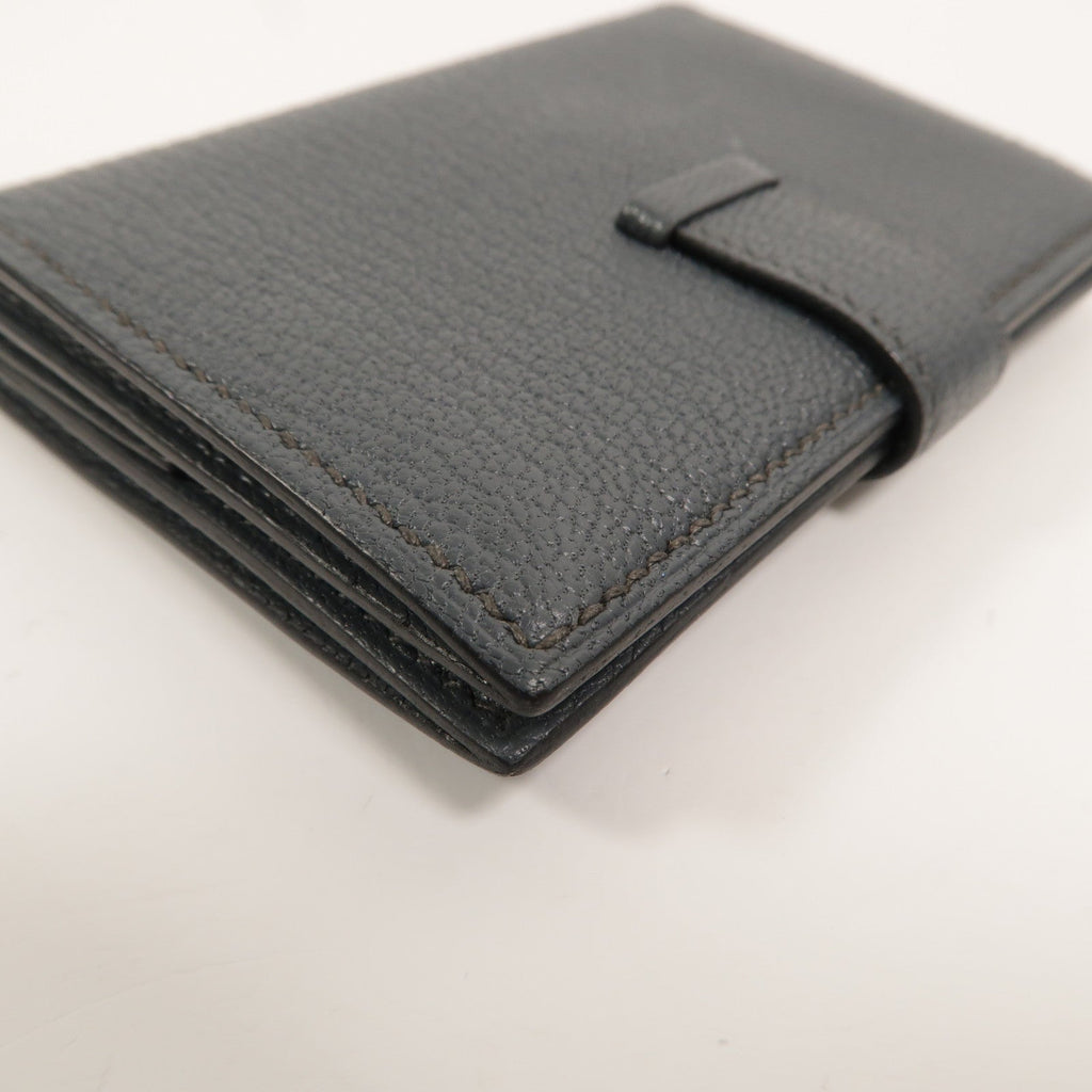 Hermès Bearn Mini · Chèvre · Gris Misty