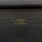 Hermès Bearn Mini · Chèvre · Gris Misty