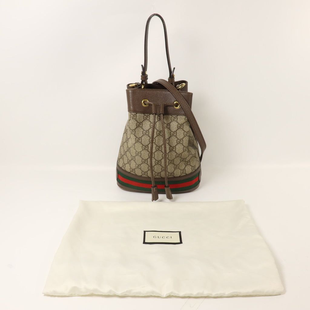 Gucci Ophidia · Bucket Bag · GG Canvas