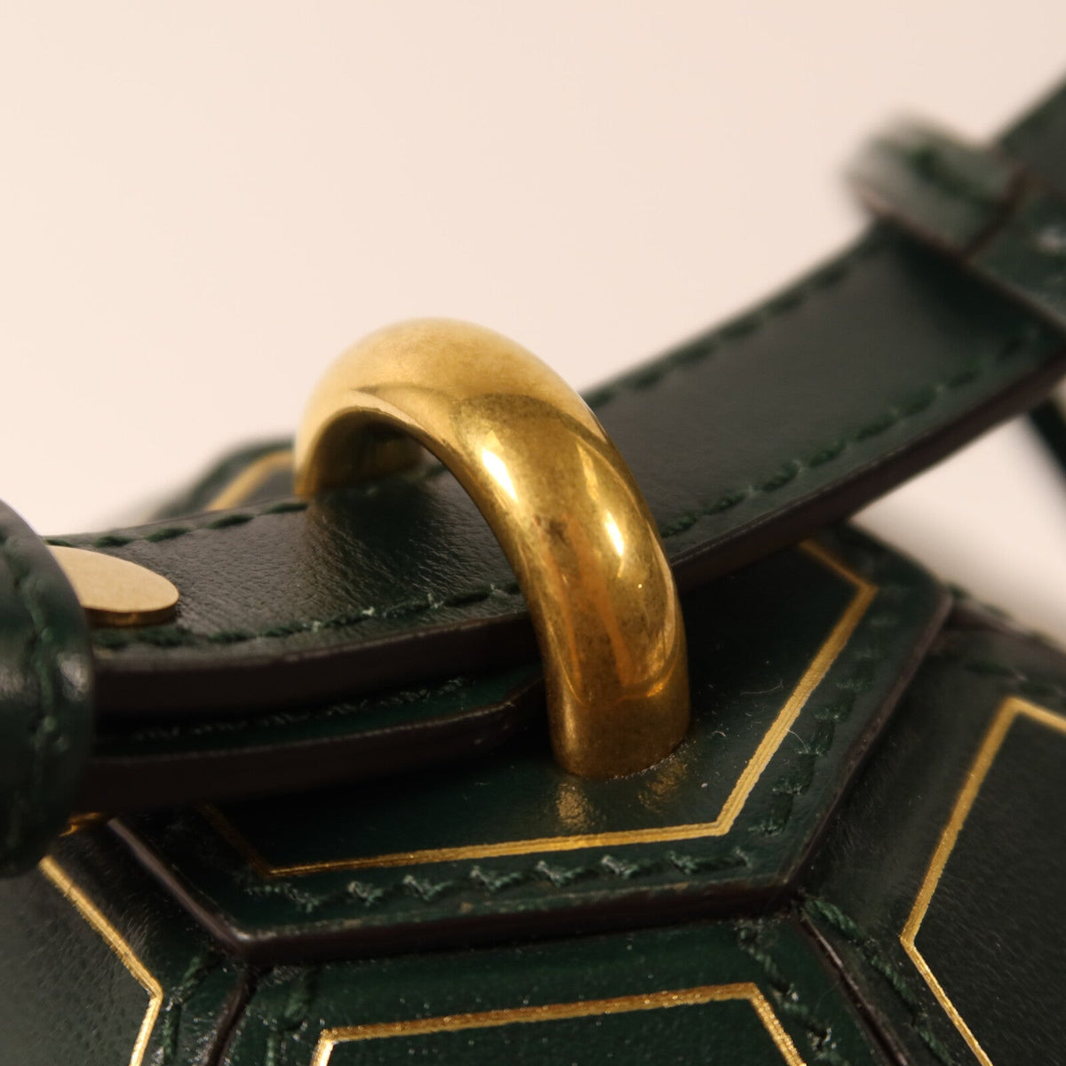 Gucci GG Mini Geometric · Calfskin Leather