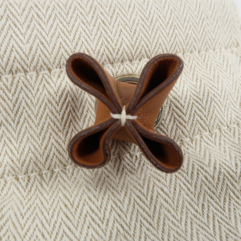 Hermès Aline · Canvas & Swift Leather