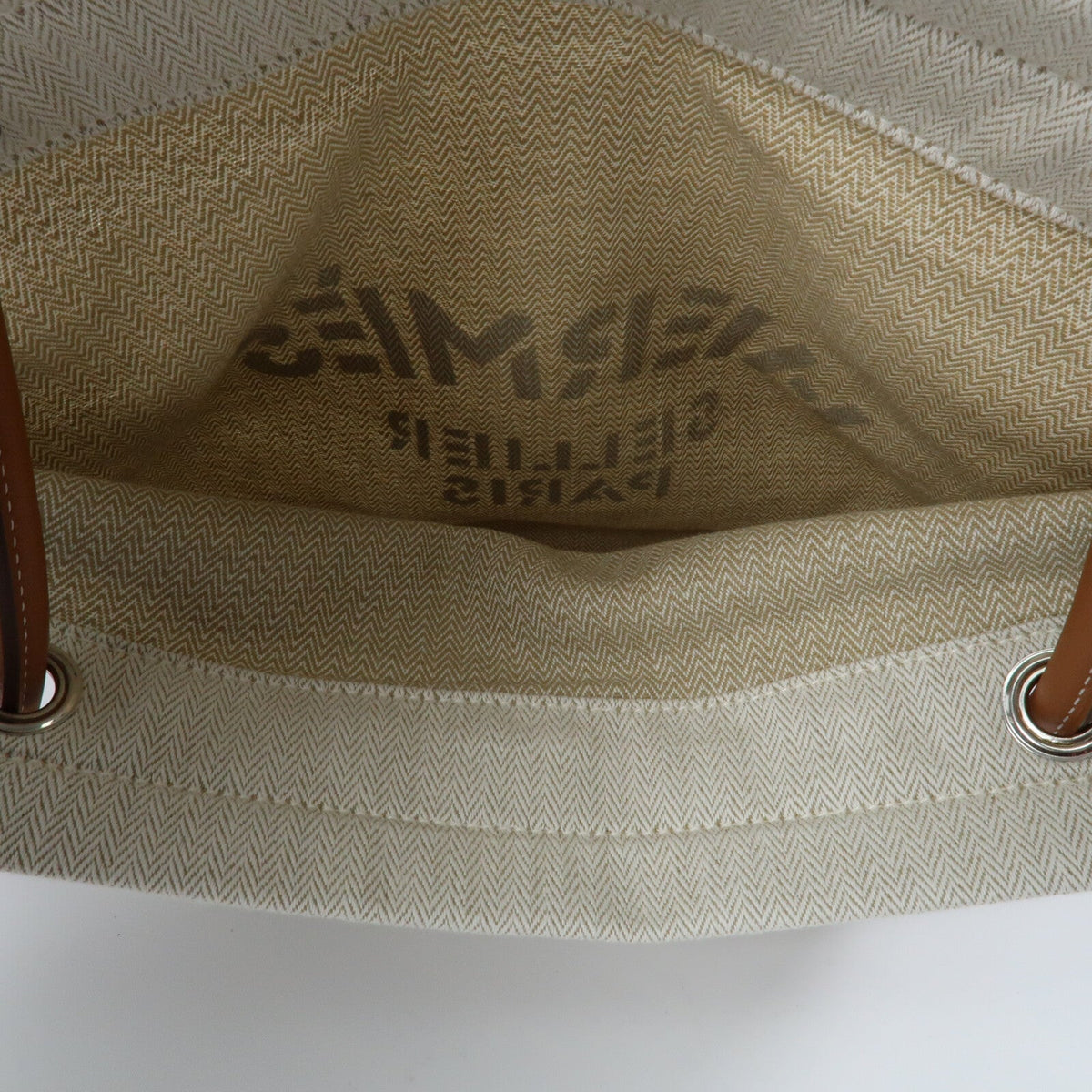 Hermès Aline · Canvas & Swift Leather