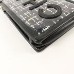 Chanel Phone Pouch · Tweed · Chain Strap
