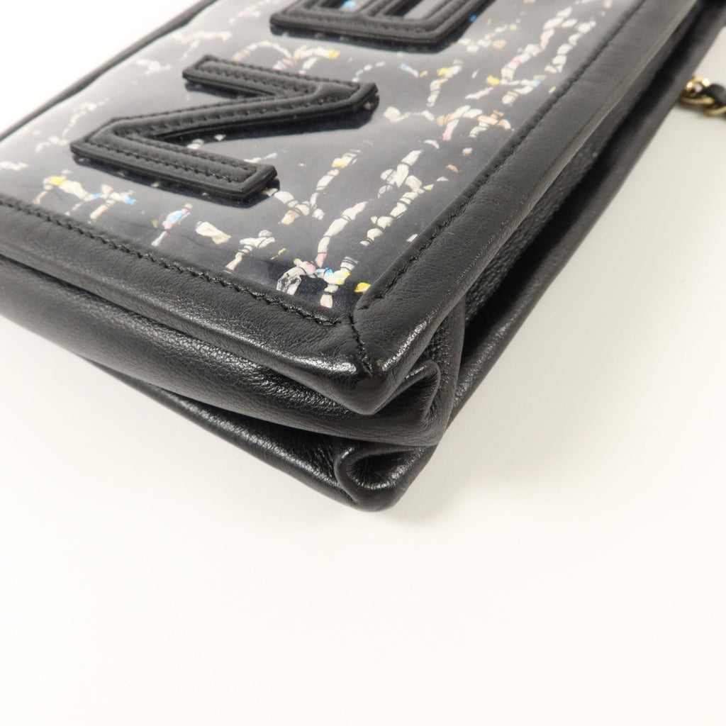 Chanel Phone Pouch · Tweed · Chain Strap