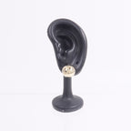 Chanel CC Earrings · Gold-Tone