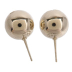 Chanel CC Earrings · Gold-Tone