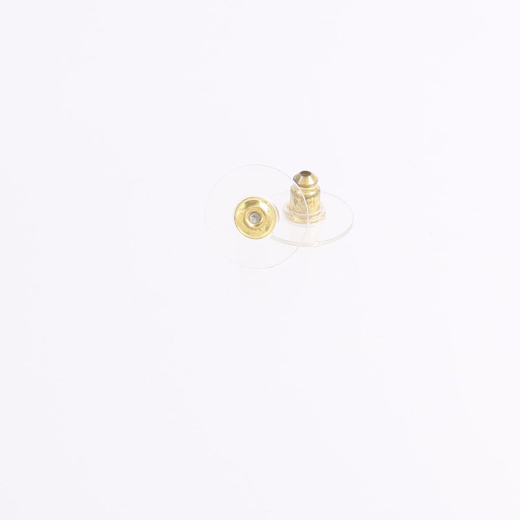 Chanel CC Earrings · Gold-Tone