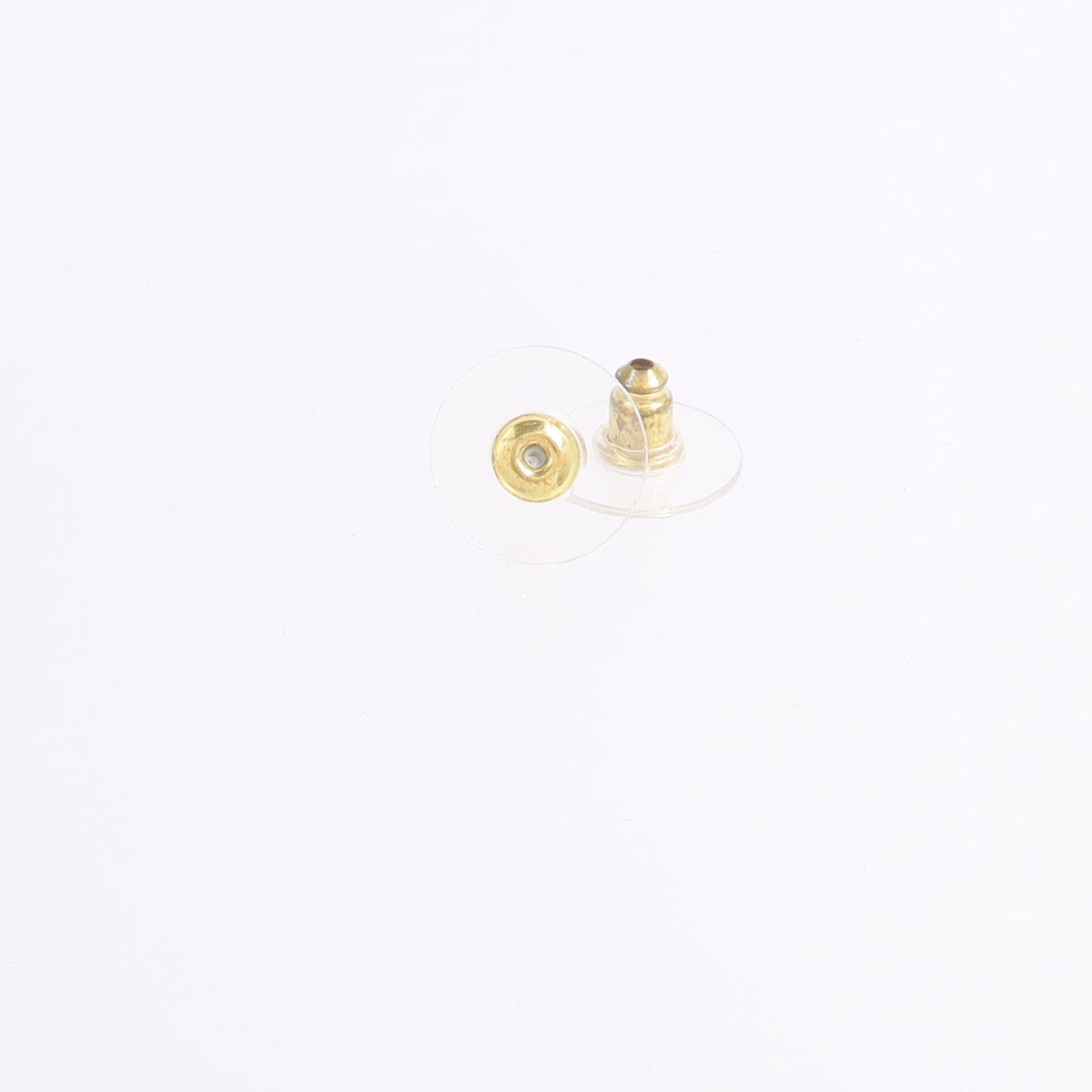 Chanel CC Earrings · Gold-Tone