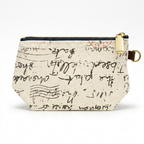 Lucy Mini Zipper Pouch | Canvas Letters to Home