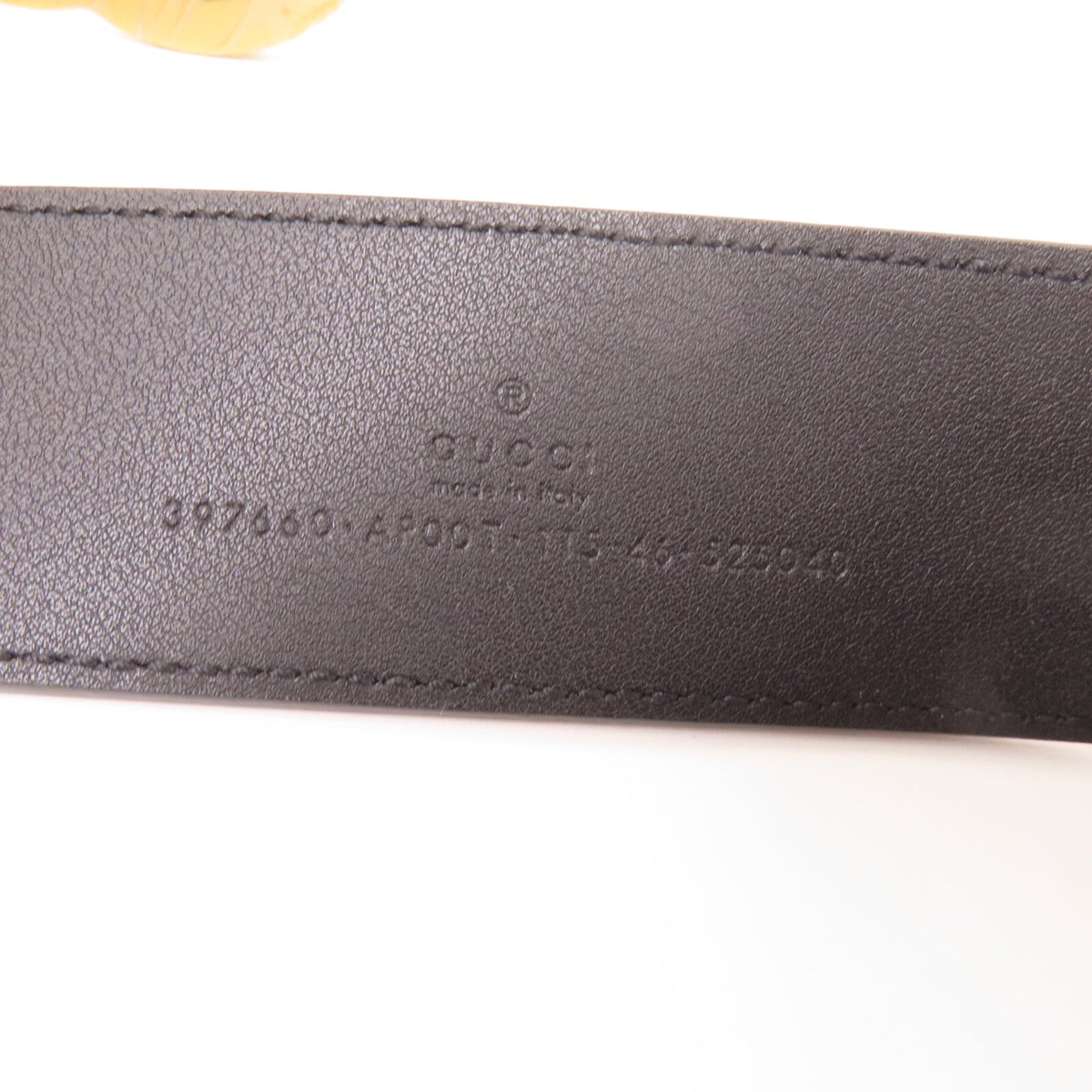 GUCCI GG Belt · Calfskin